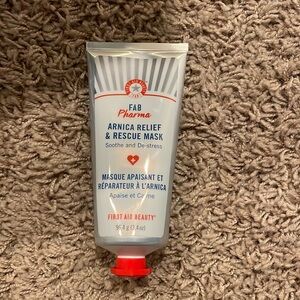 Never opened First Aid Beauty pharma arnica relief and rescue mask